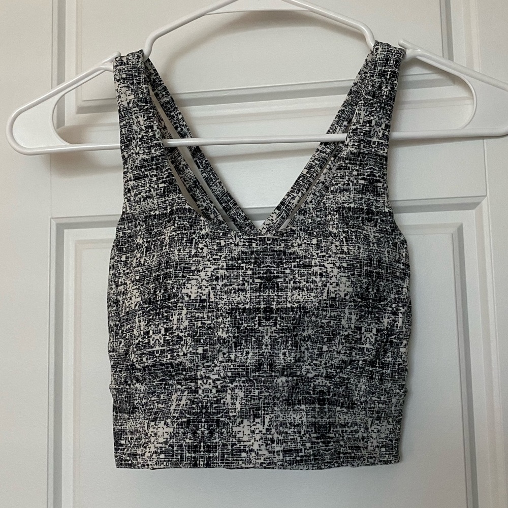🖤🤍 BuffBunny Rosa Bra Hustle Print (Black+White)